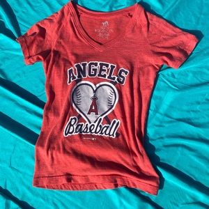 Angel’s baseball shirt, Size: M, Color: Red